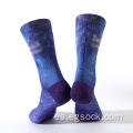 Novedad impresa calcetines galaxy